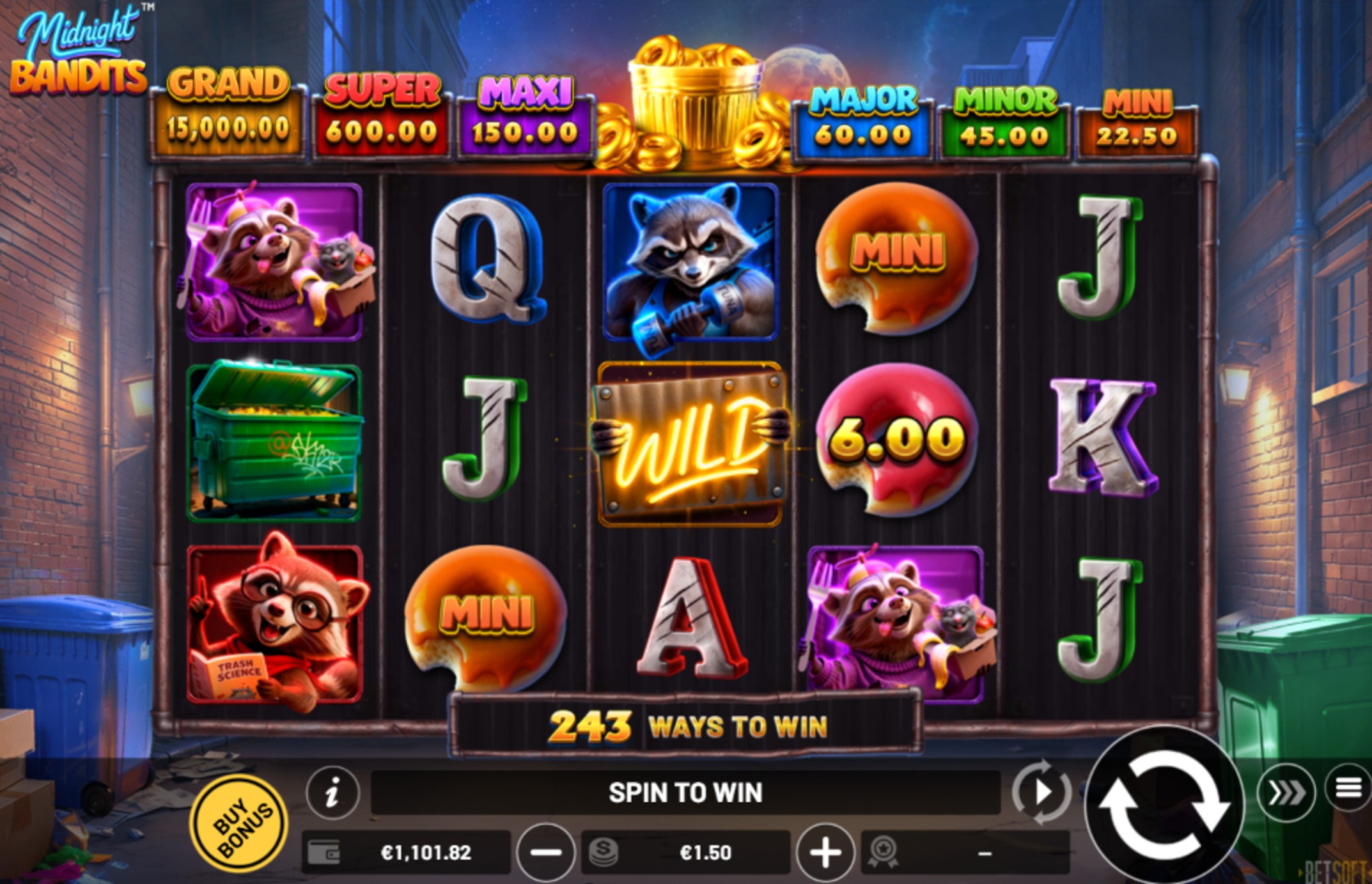 midnight bandits slot