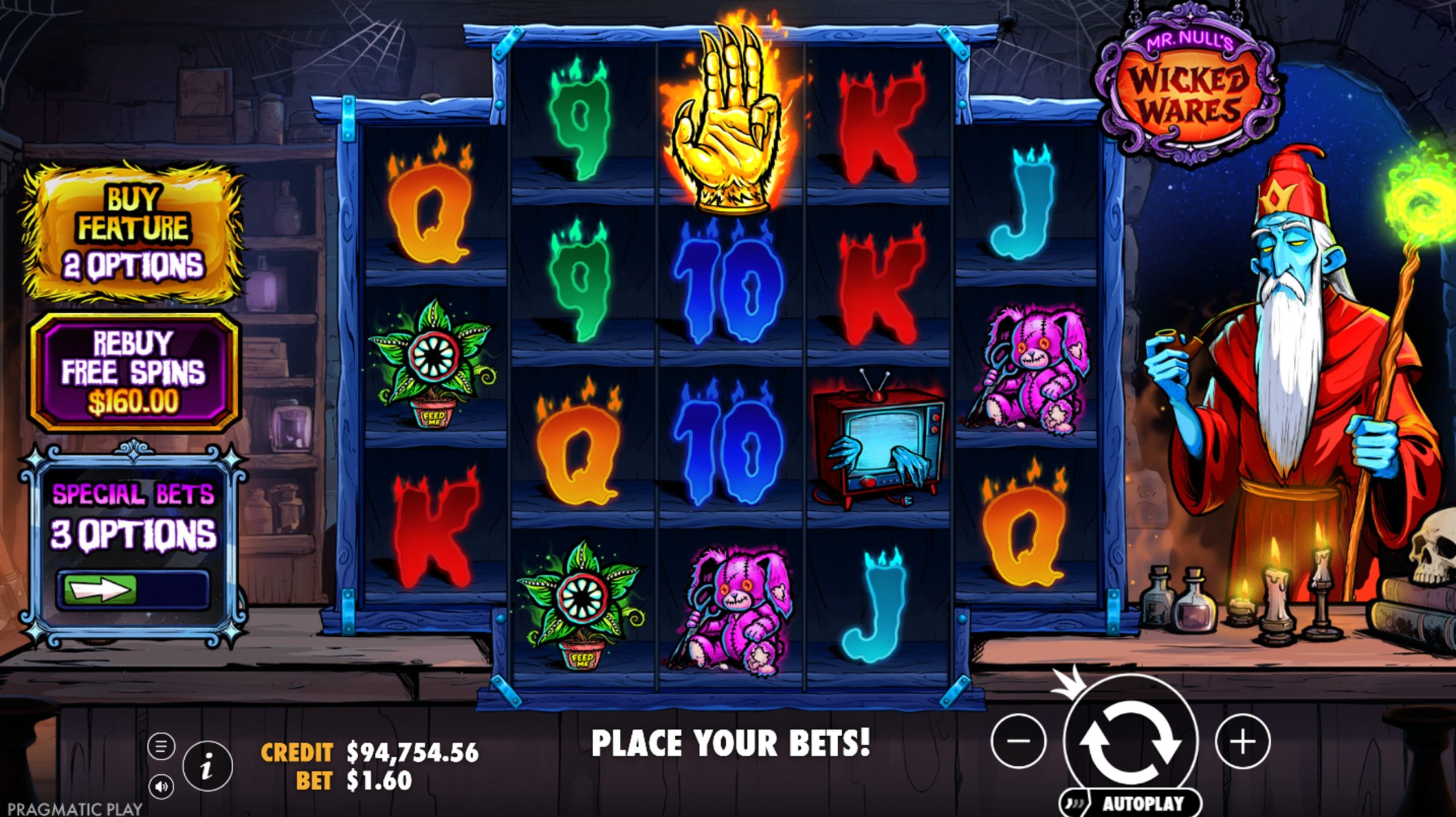 mr nulls wicked wares slot