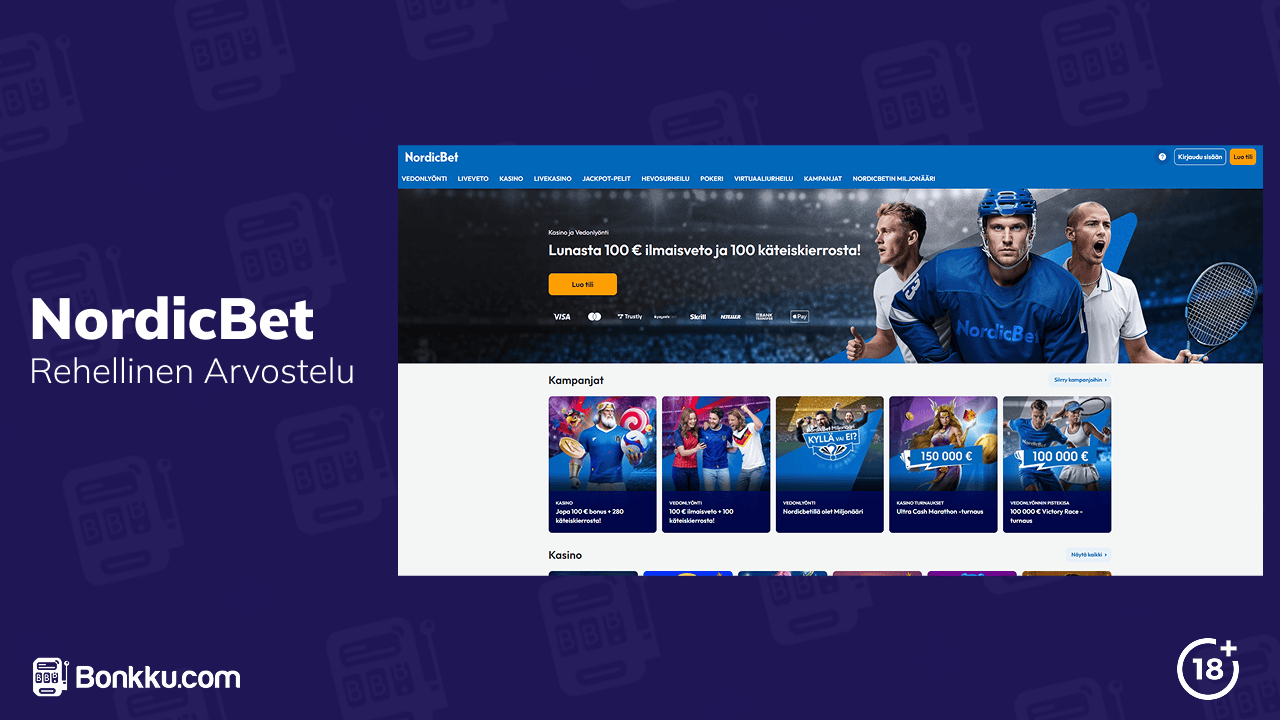 nordicbet arvostelu