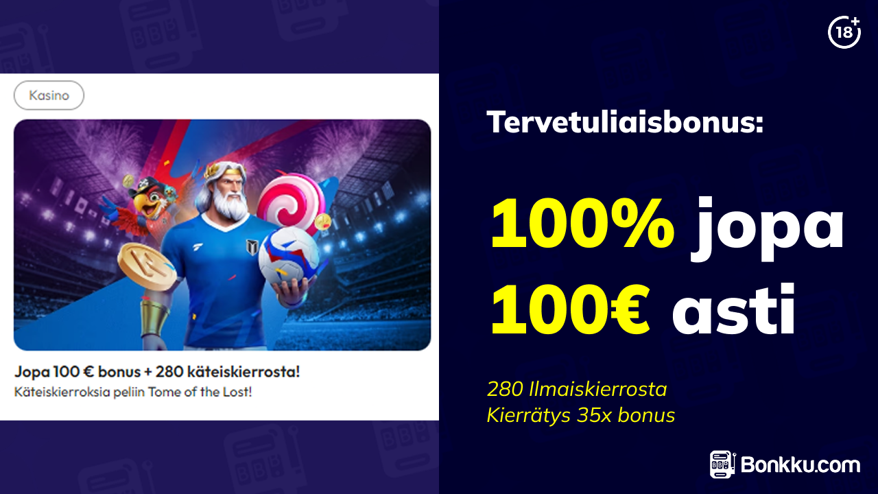 nordicbet tervetuliaisbonus