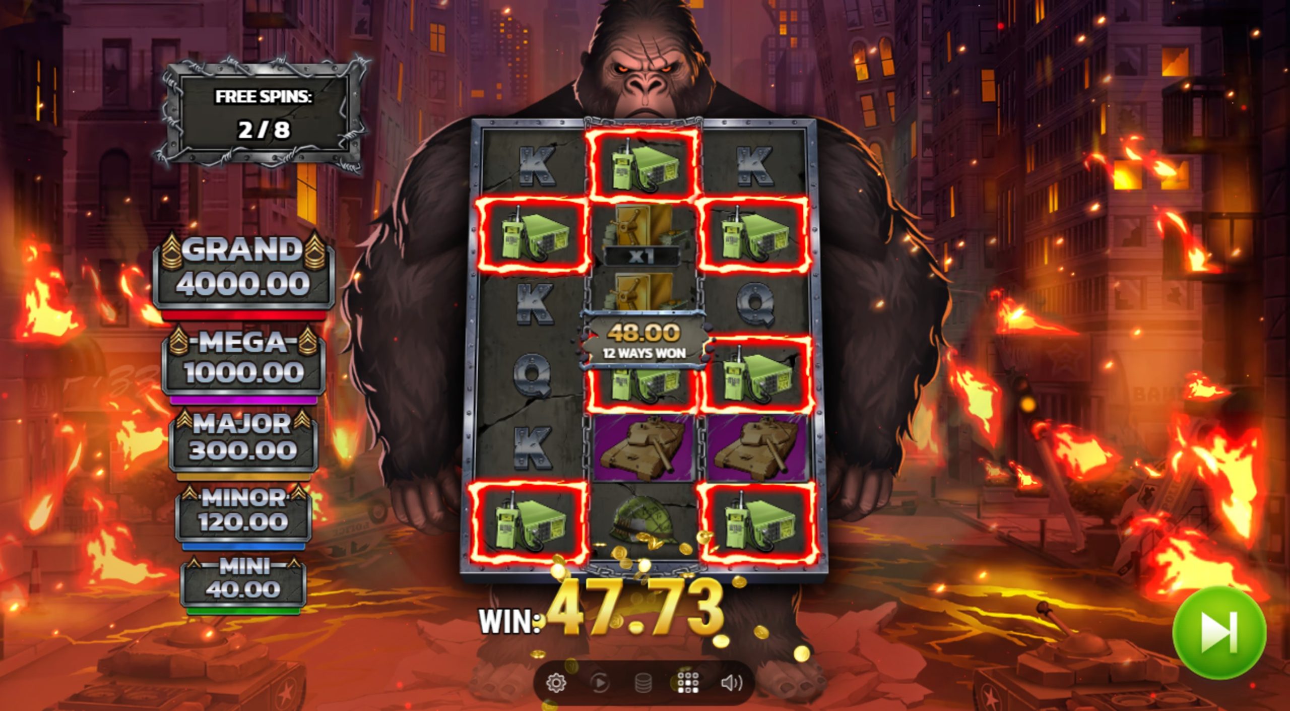 primal rampage bonus