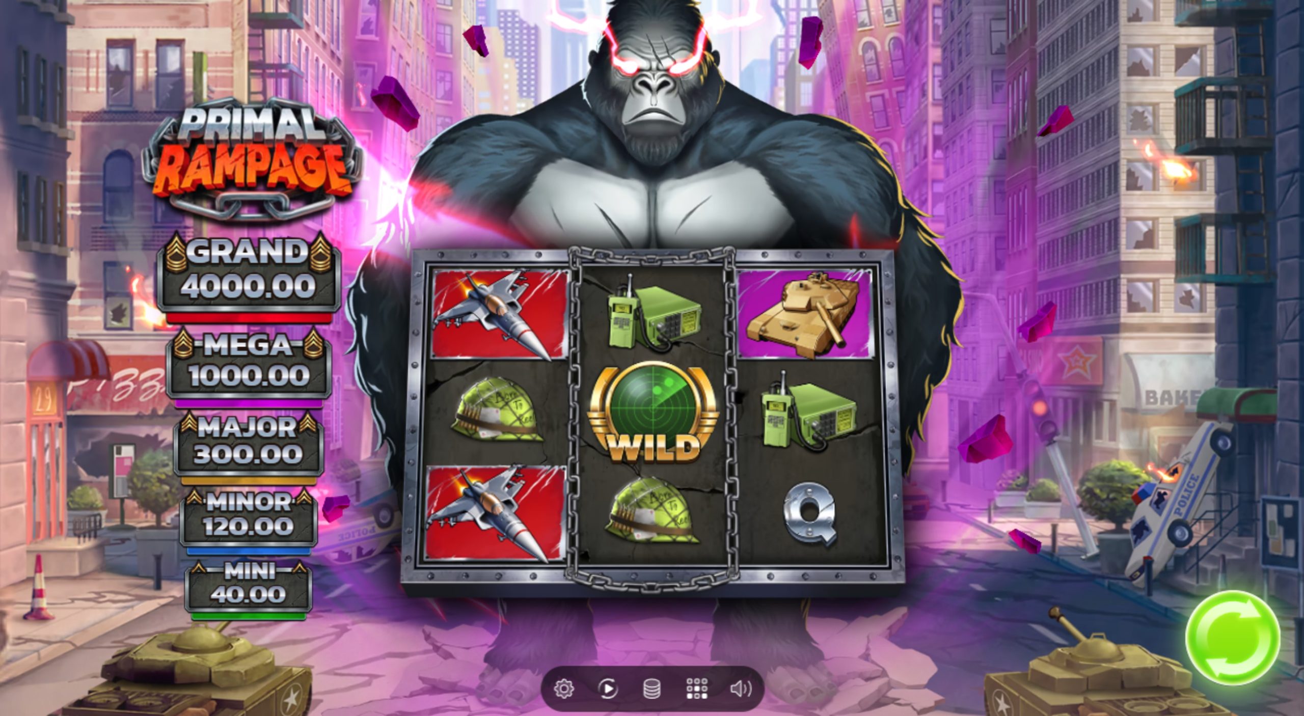 primal rampage slot