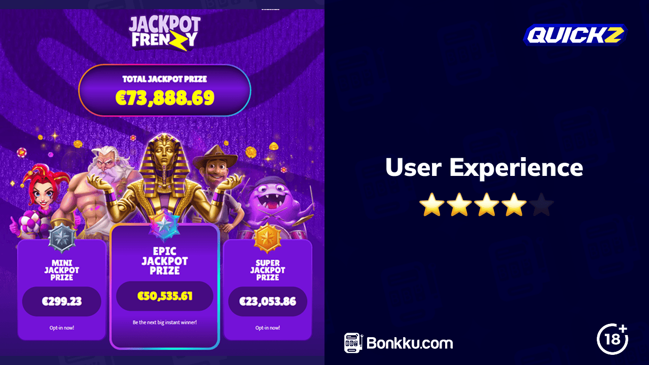 quickz casino user experience