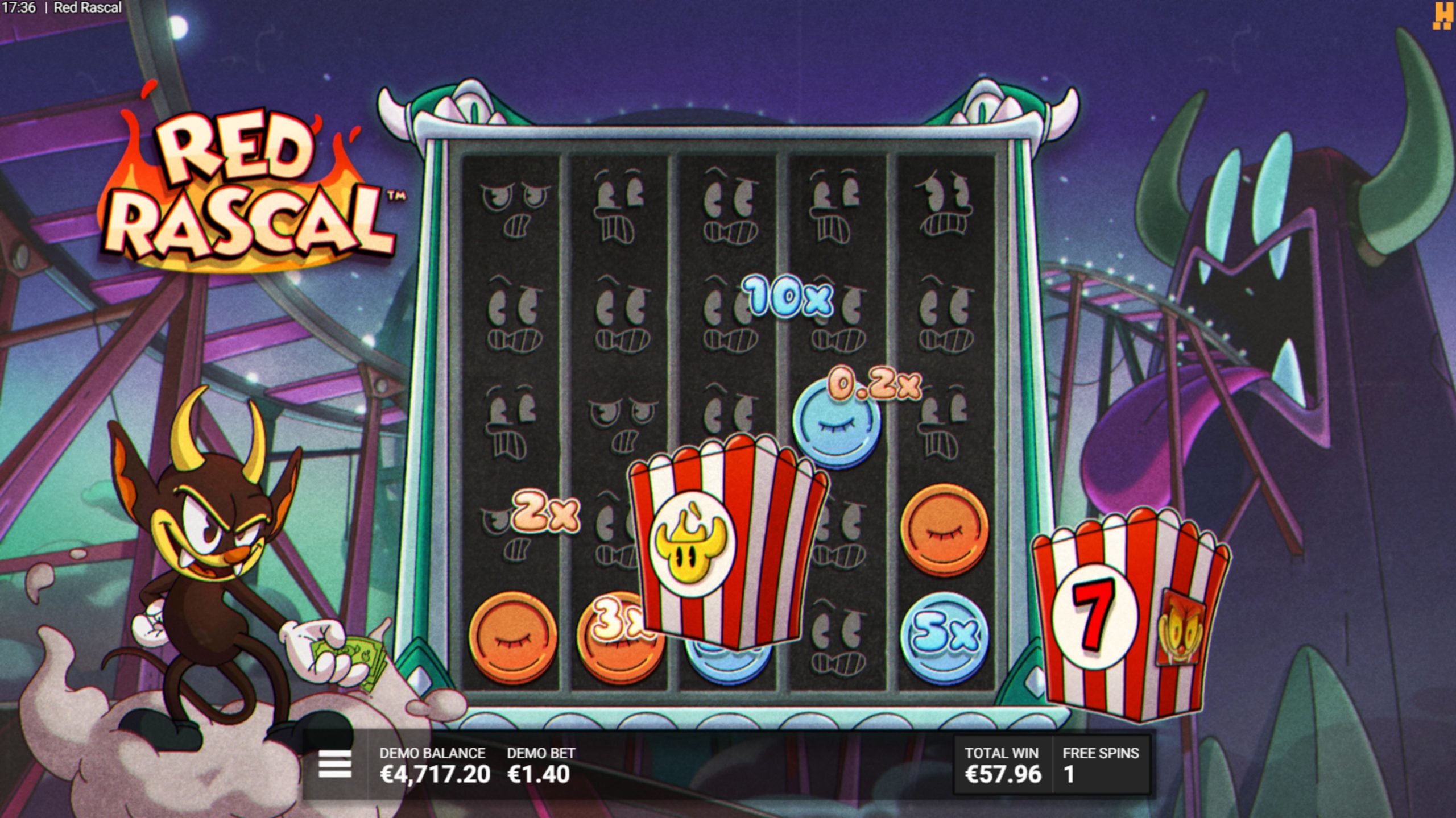 red rascal bonus