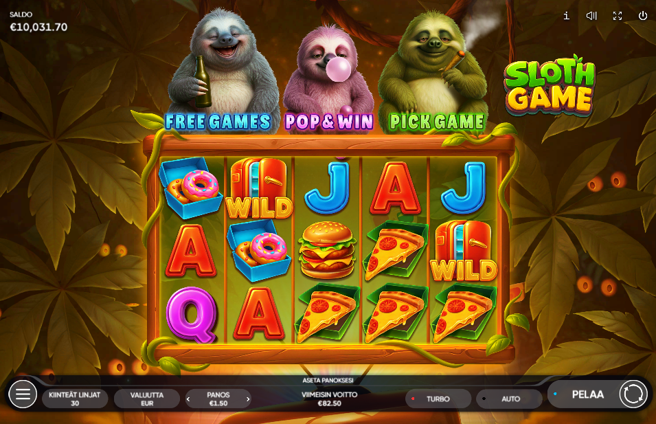 sloth game slot