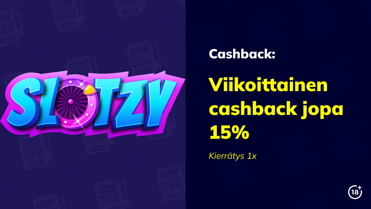 slotzy casino cashback