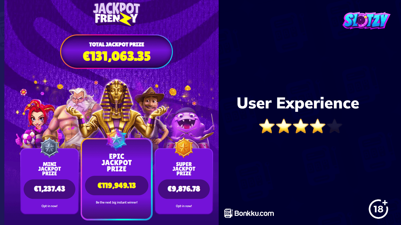slotzy casino user experience
