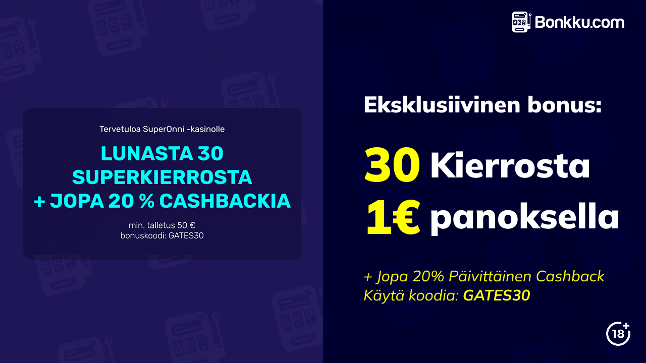 superonni 30 superkierrosta