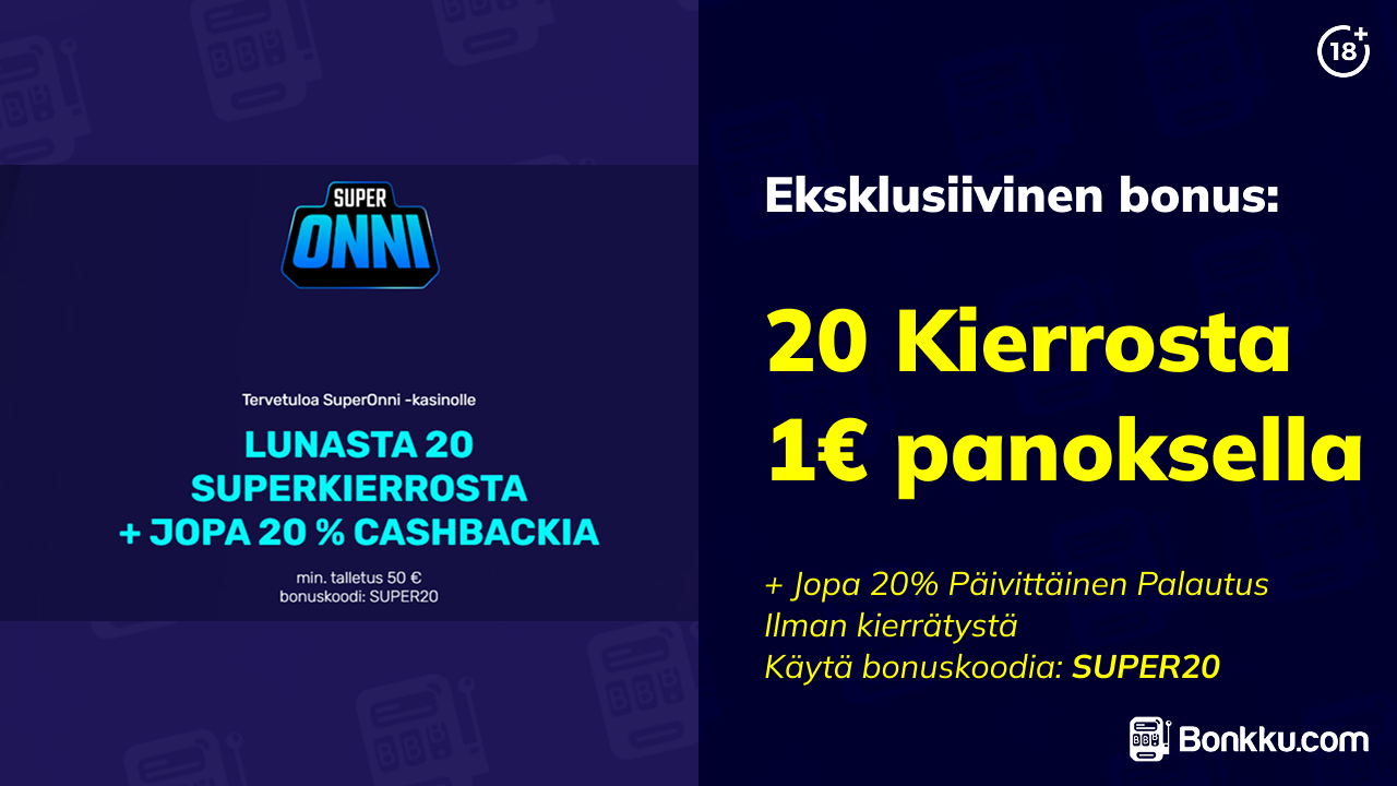 superonni casino eksklusiivinen bonus