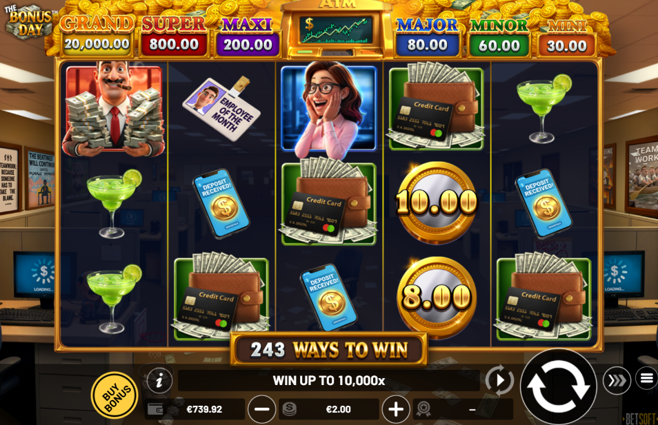 the bonus day slot