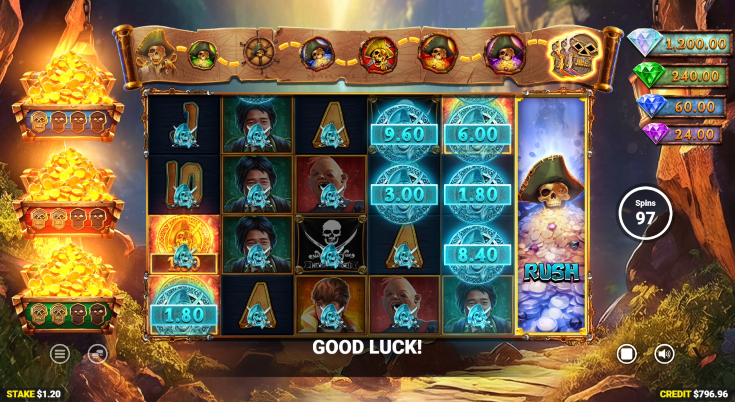 the goonies guest for treasures 3 bonus