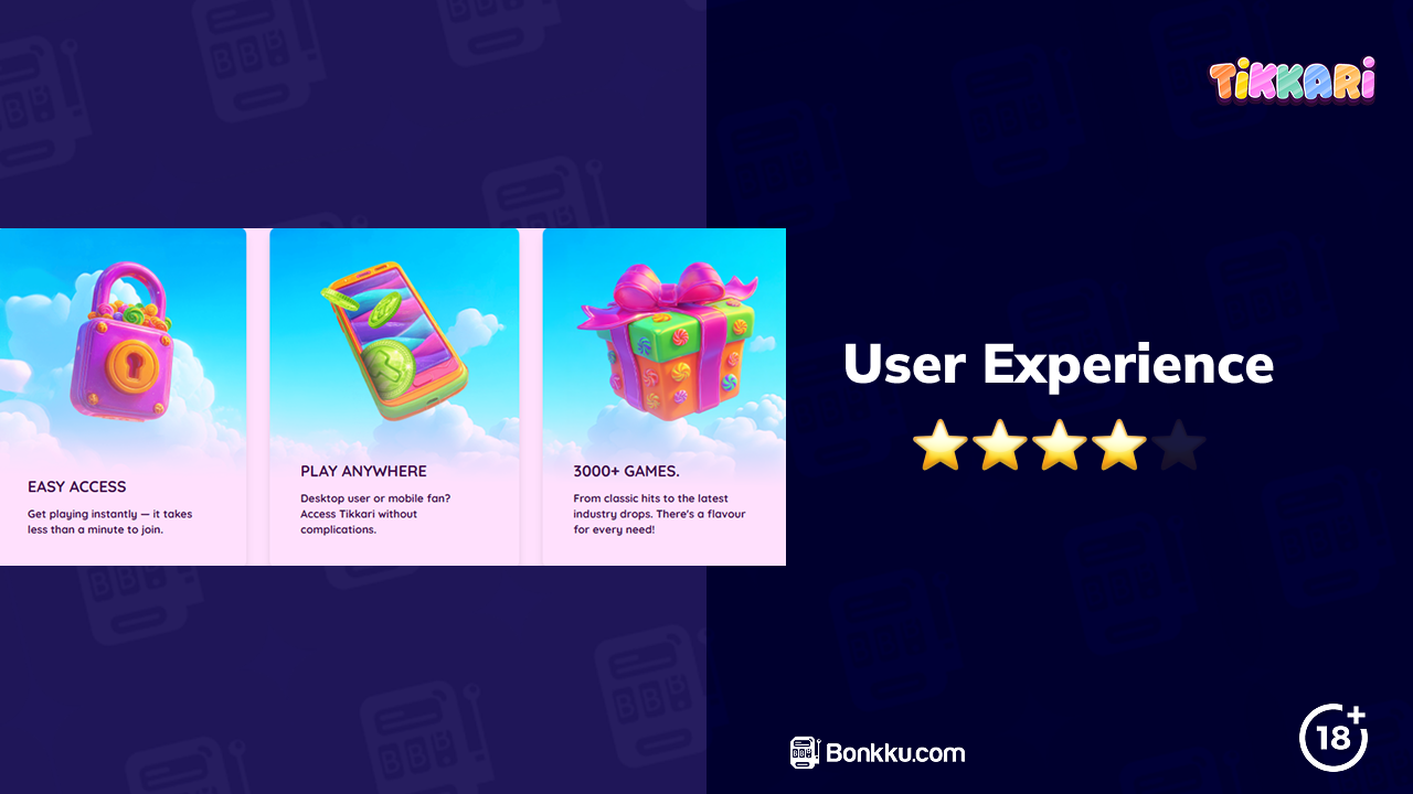 tikkari casino user experience