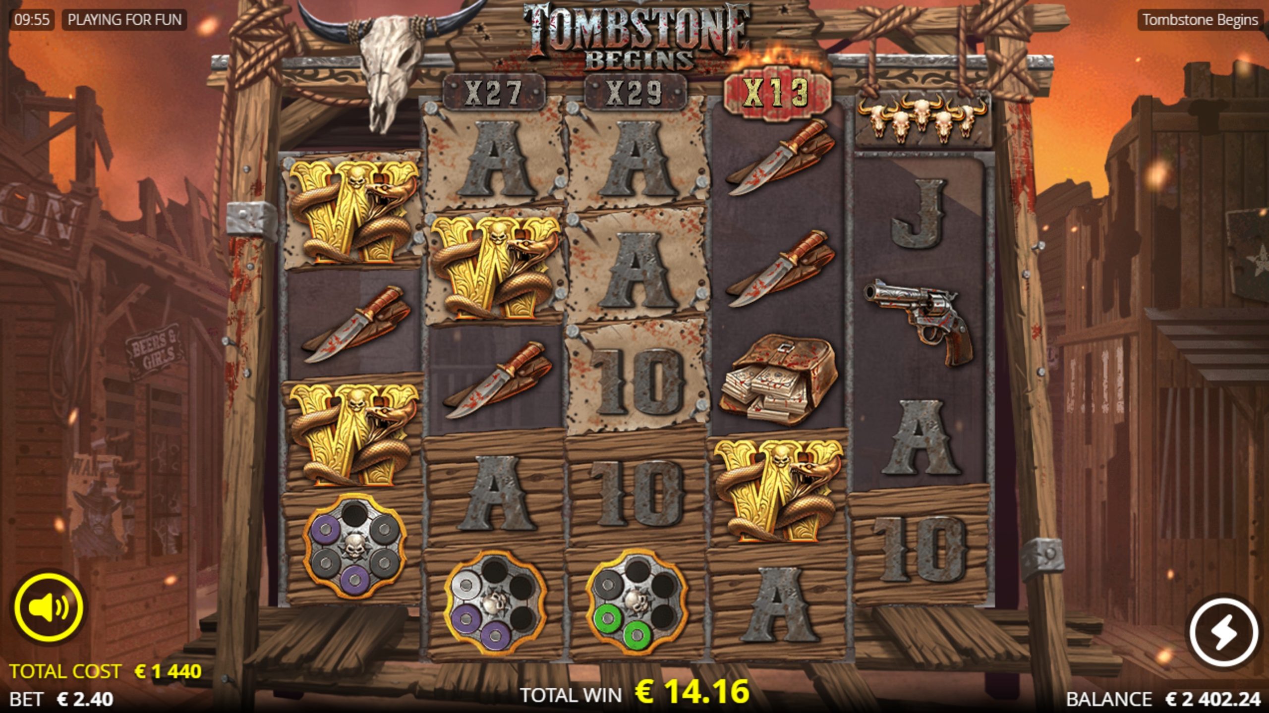 tombstone begins bonus