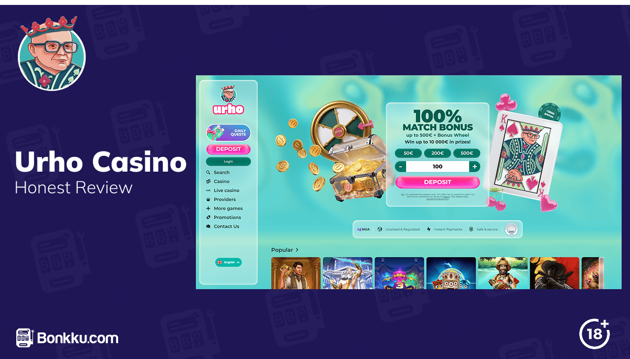urho casino review