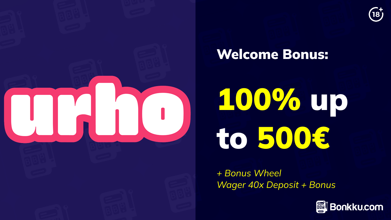 urho casino welcome bonus