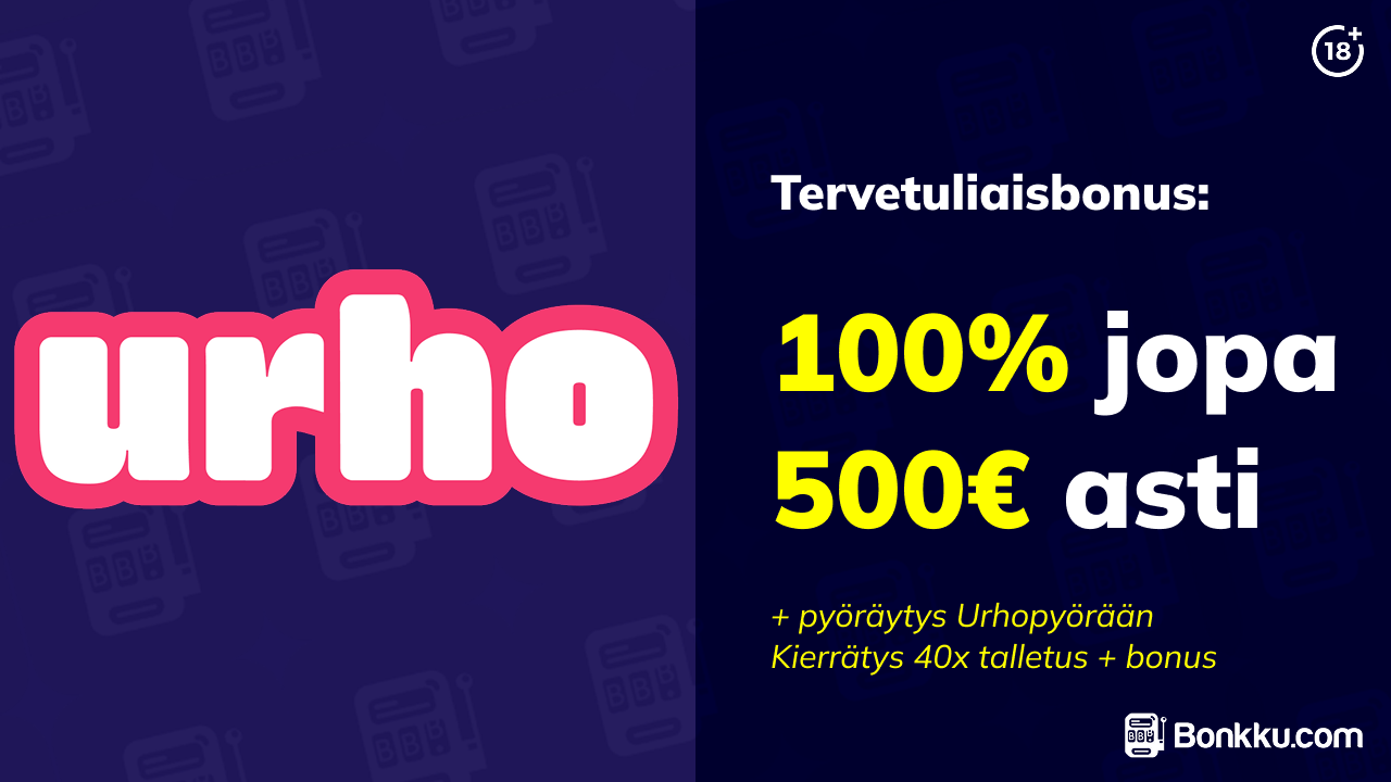 urho kasino tervetuliaisbonus