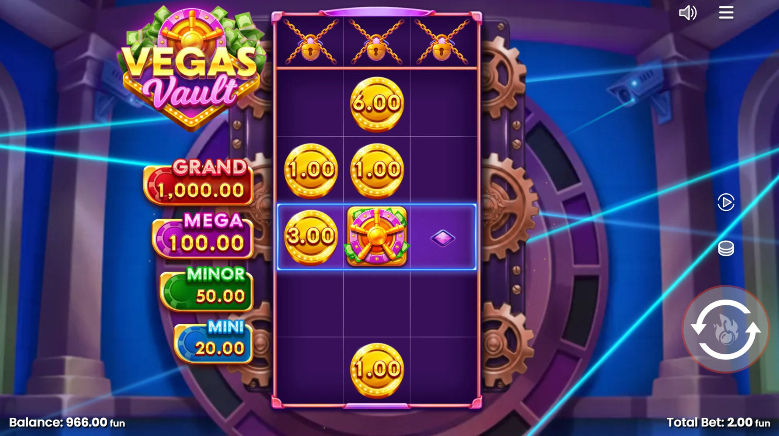 vegas vault slot