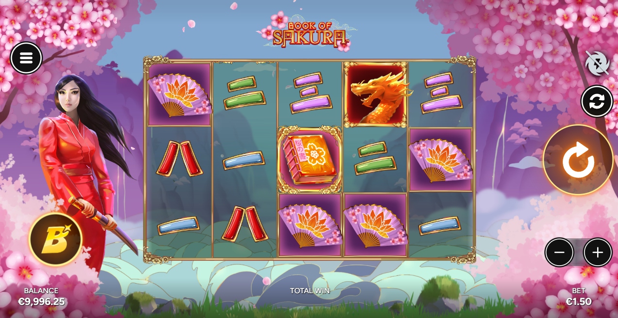 book of sakura slot
