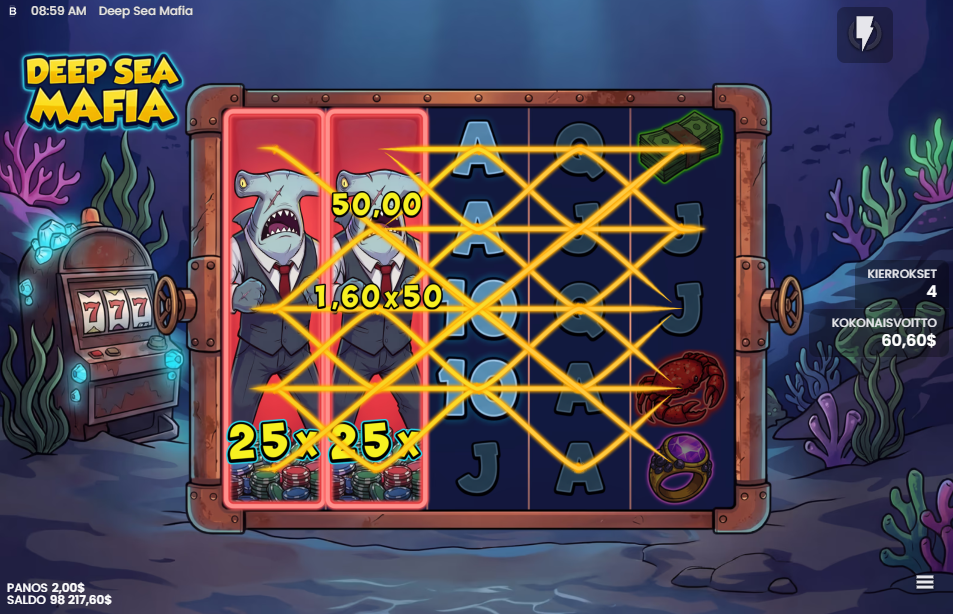 deep sea mafia bonus