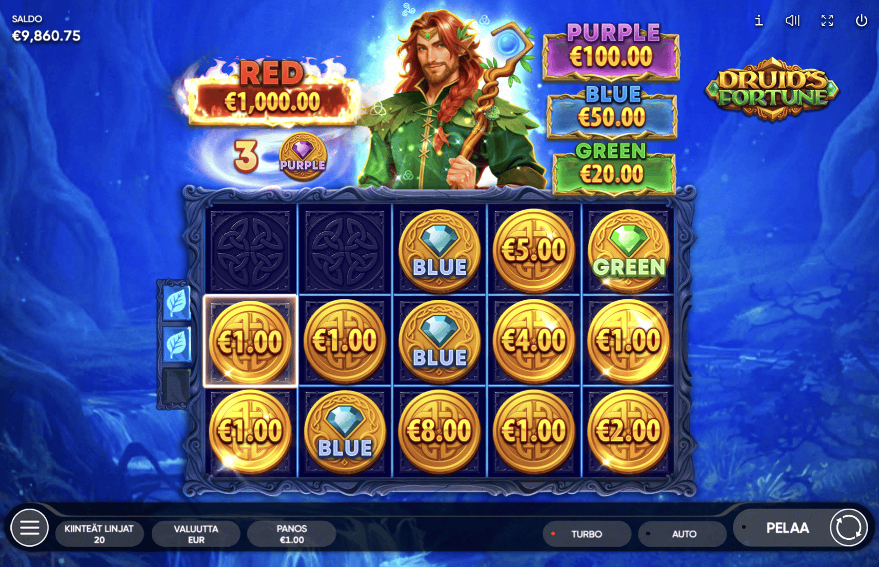druids fortune bonus