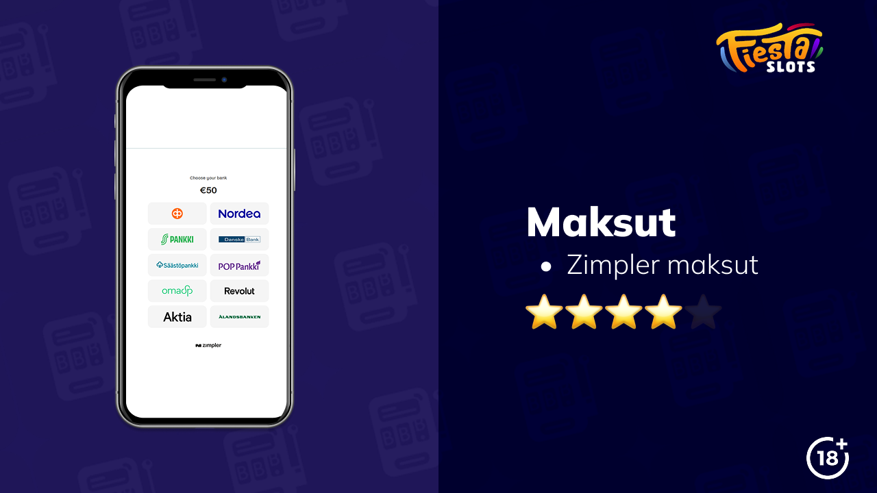 fiesta slots casino maksut