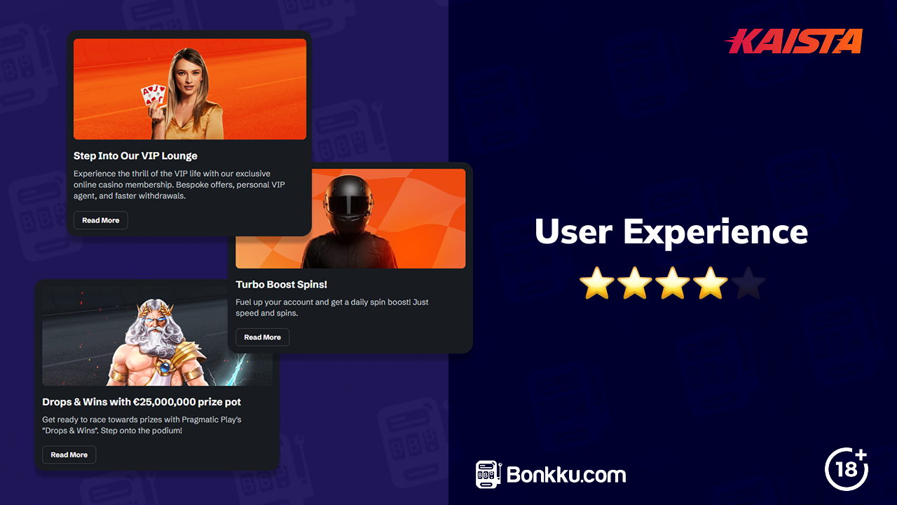 kaista casino user experience