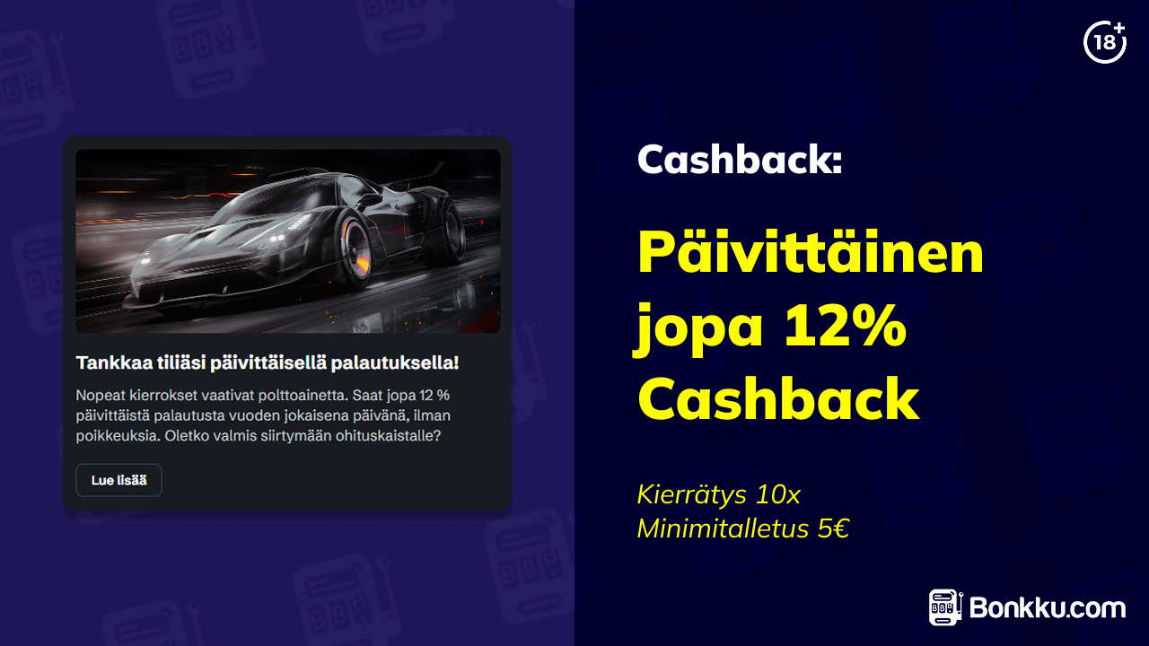 kaista kasino cashback