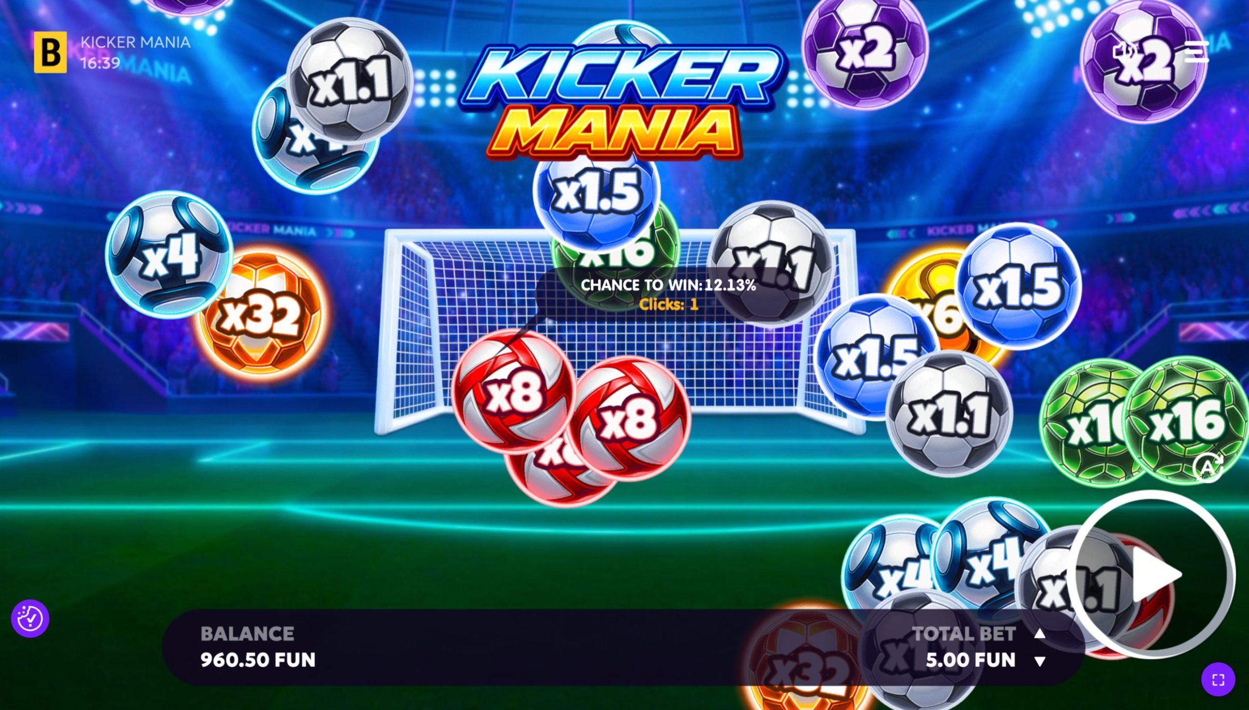 kicker mania slot