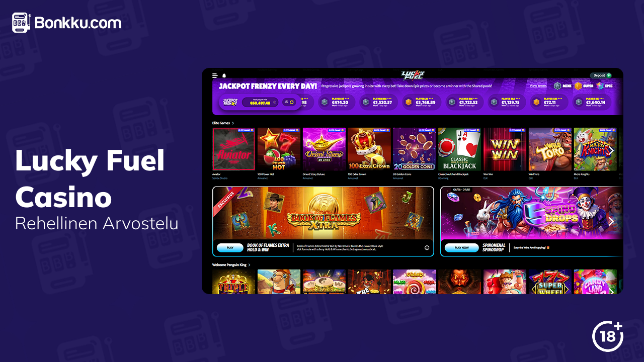 lucky fuel casino esittely
