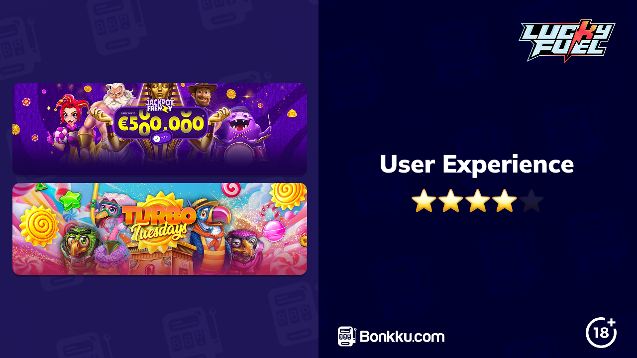 lucky fuel casino user experience