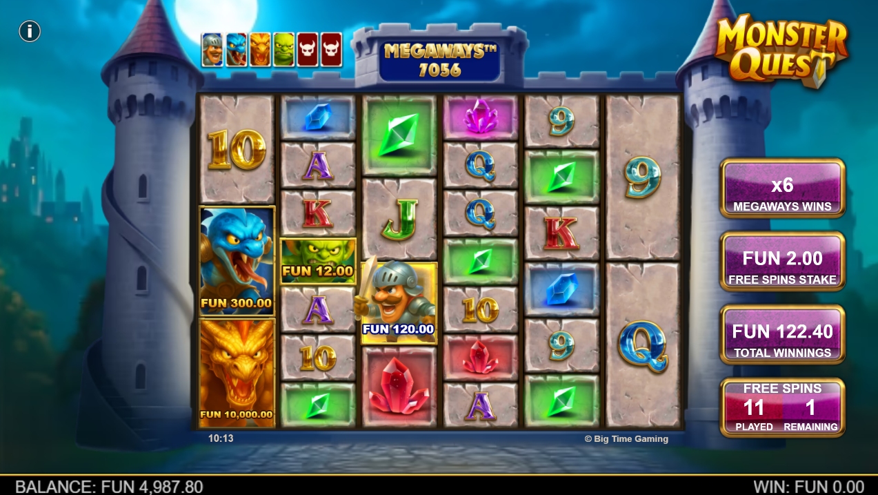 monster quest bonus