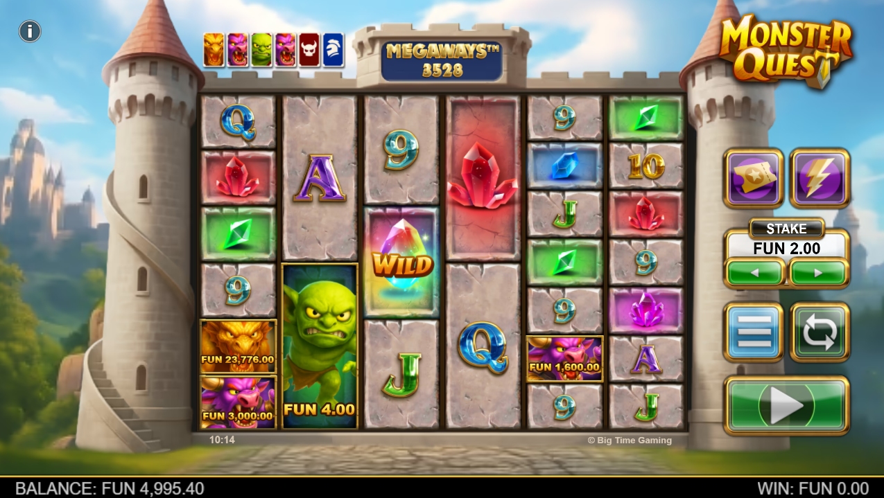 monster quest slot