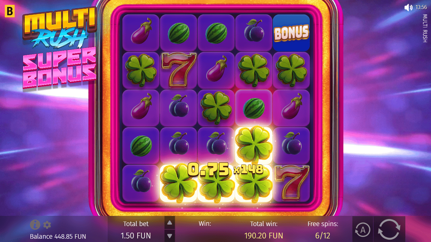 multi rush bonus