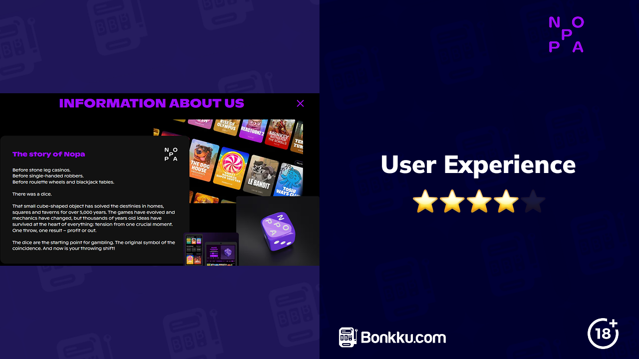 noppa casino user experience