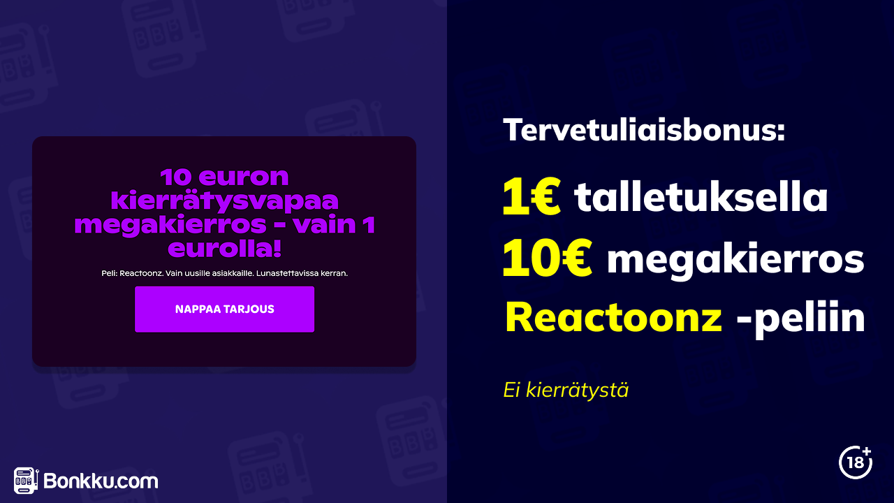 noppa kasino 10 megakierros