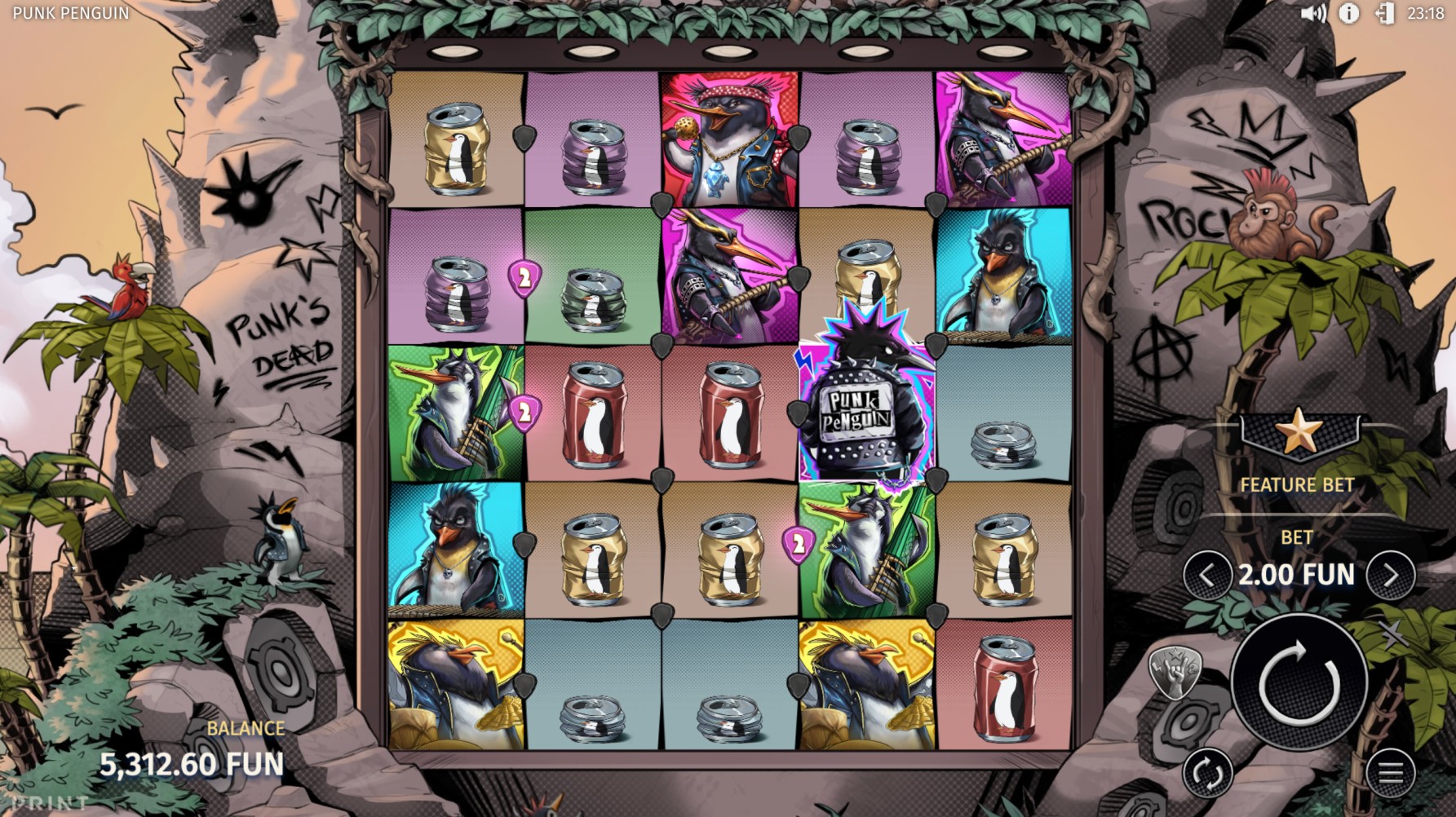 punk penguin slot