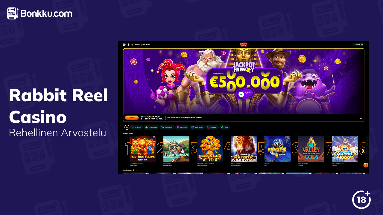 rabbit reel casino esittely