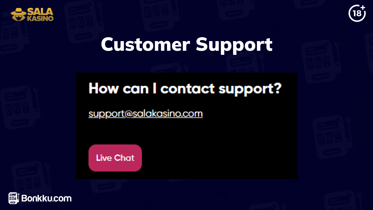 salakasino customer support