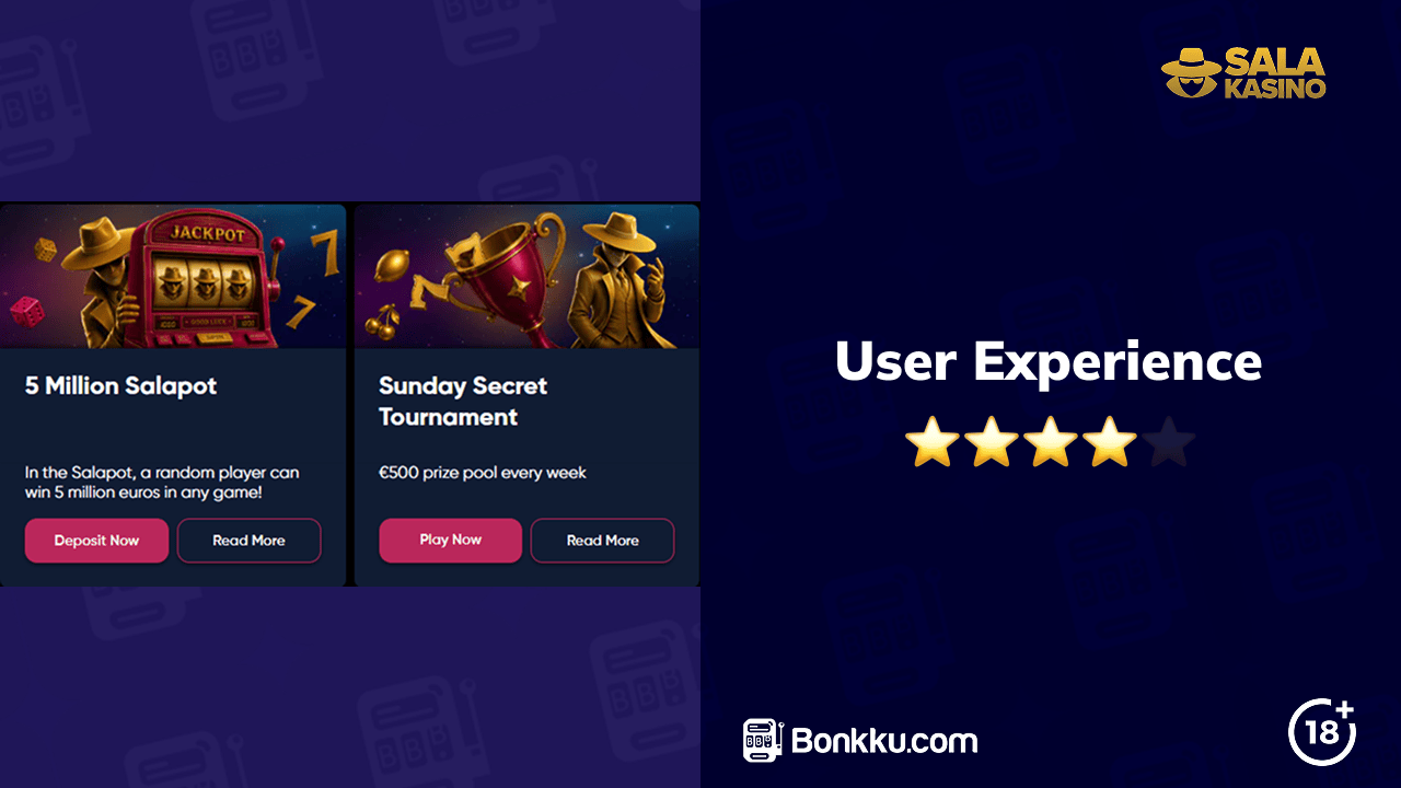 salakasino user experience