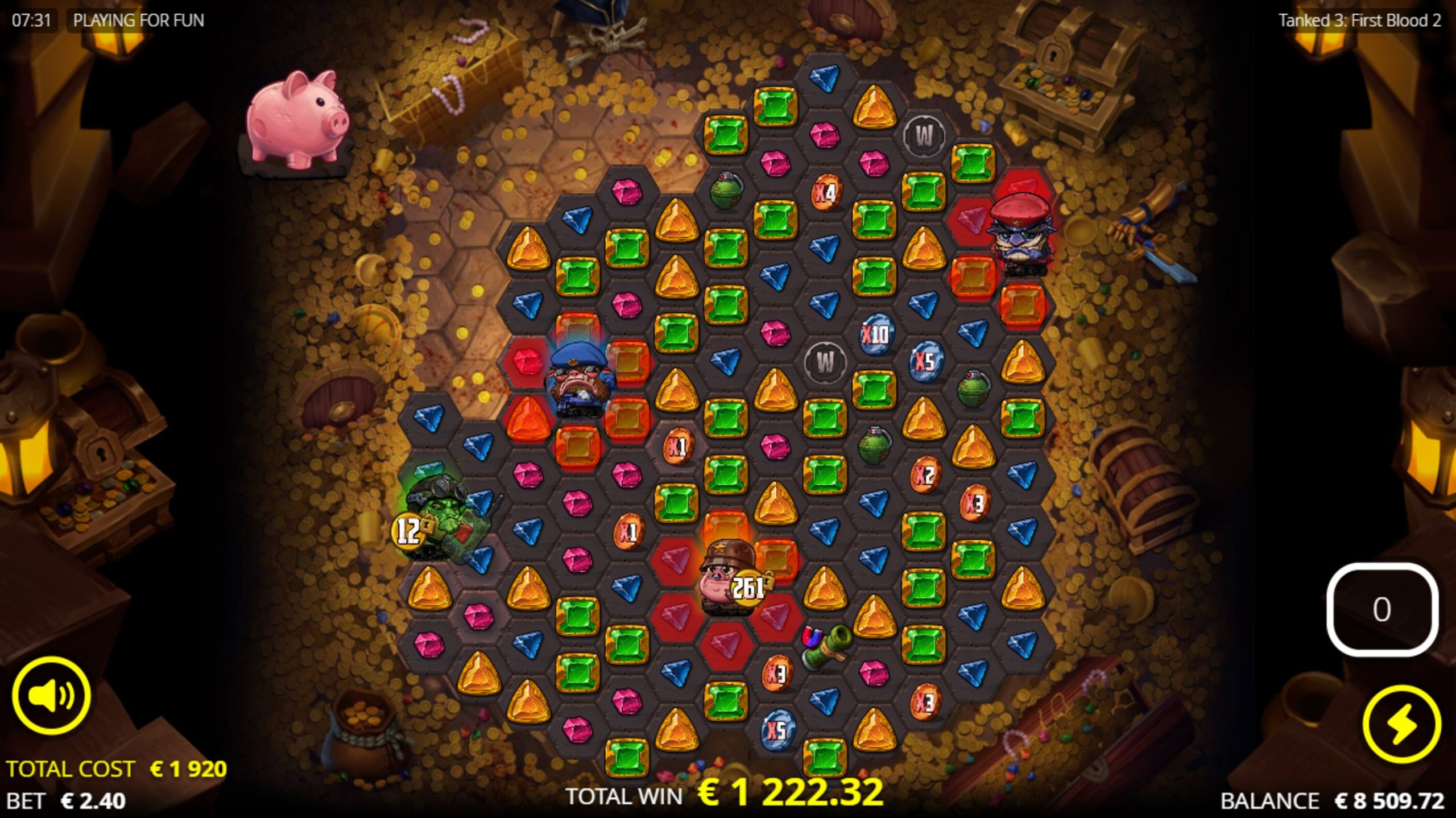 tanked 3 first blood 2 bonus