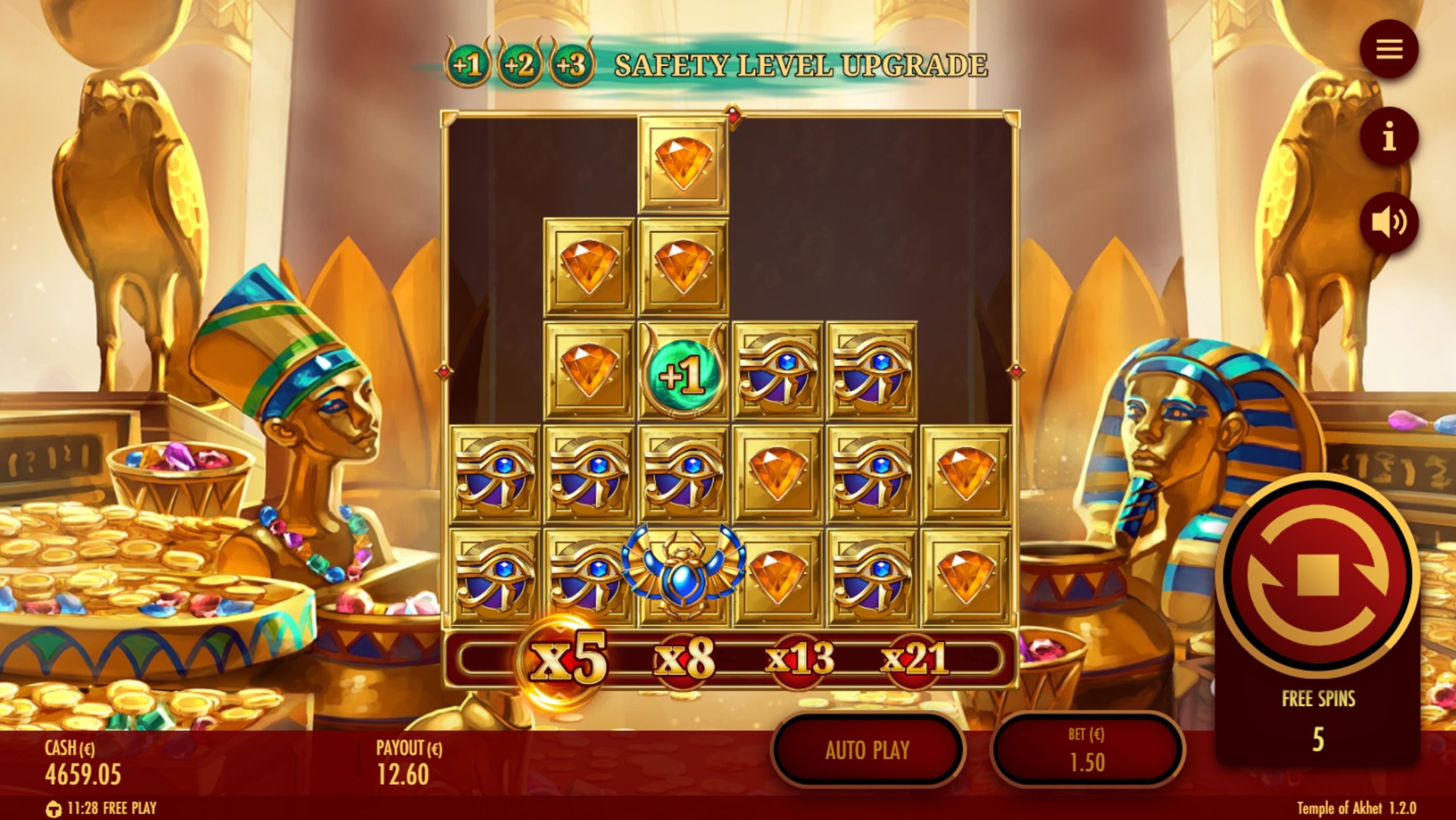 temple of akhet bonus