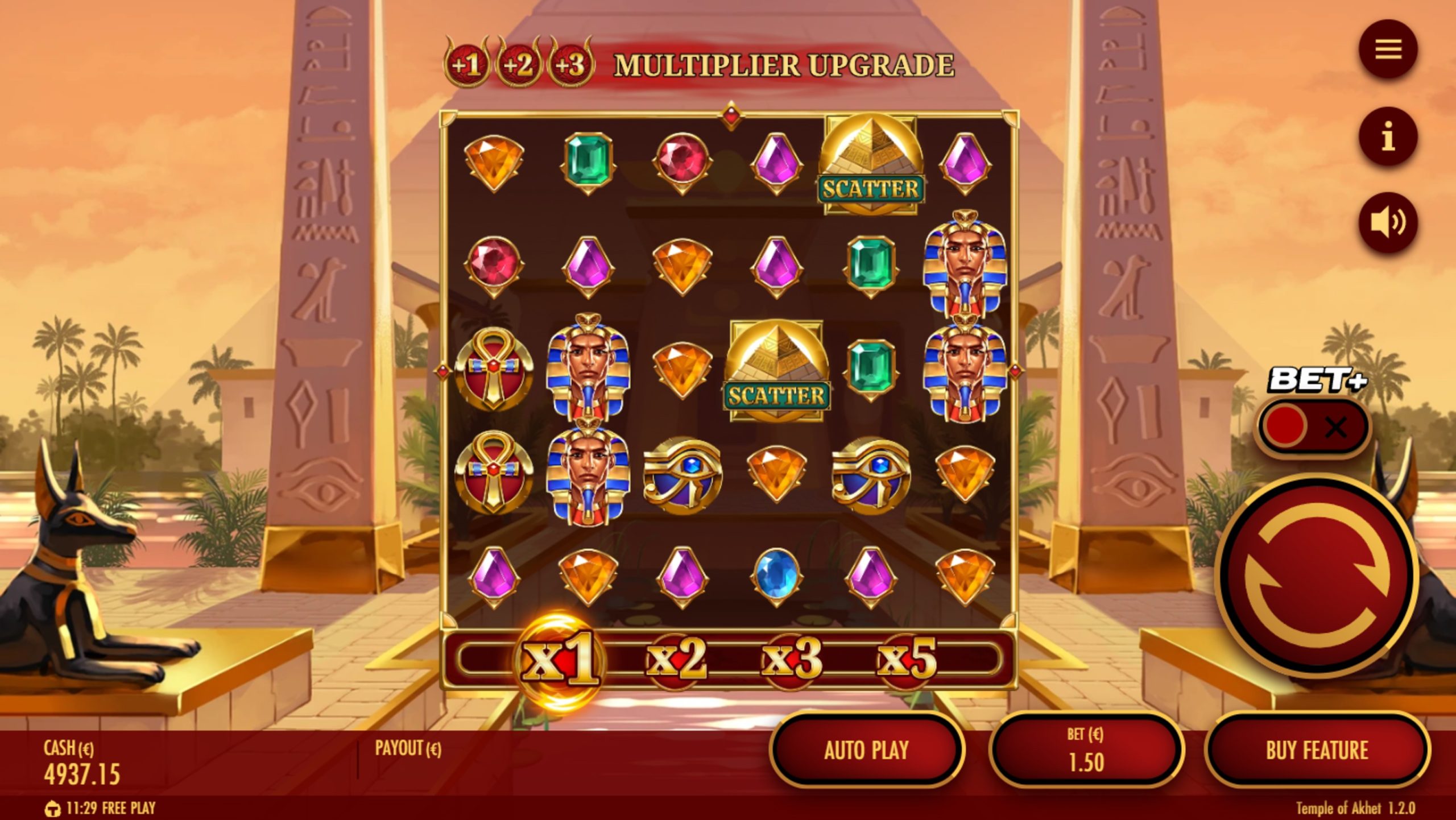 temple of akhet slot