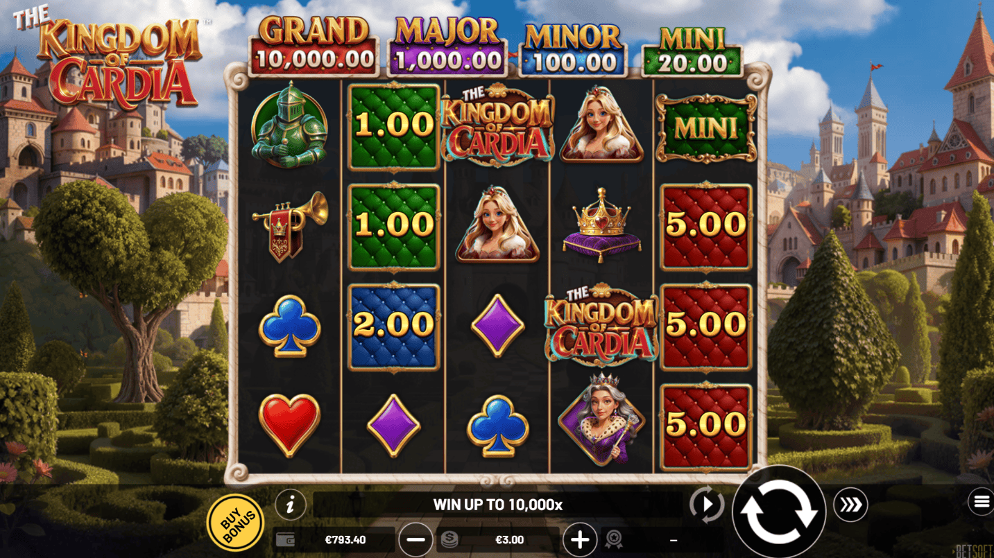 the kingdom of cardia slot