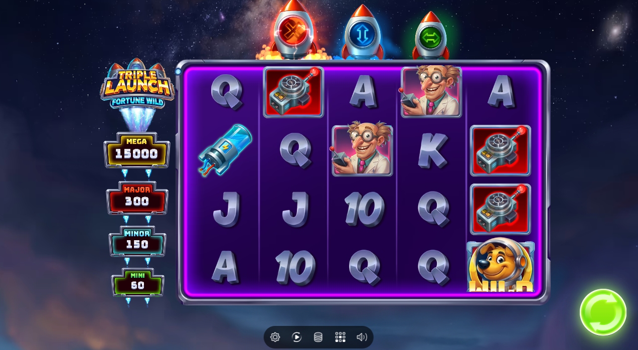 triple launch fortune wild slot