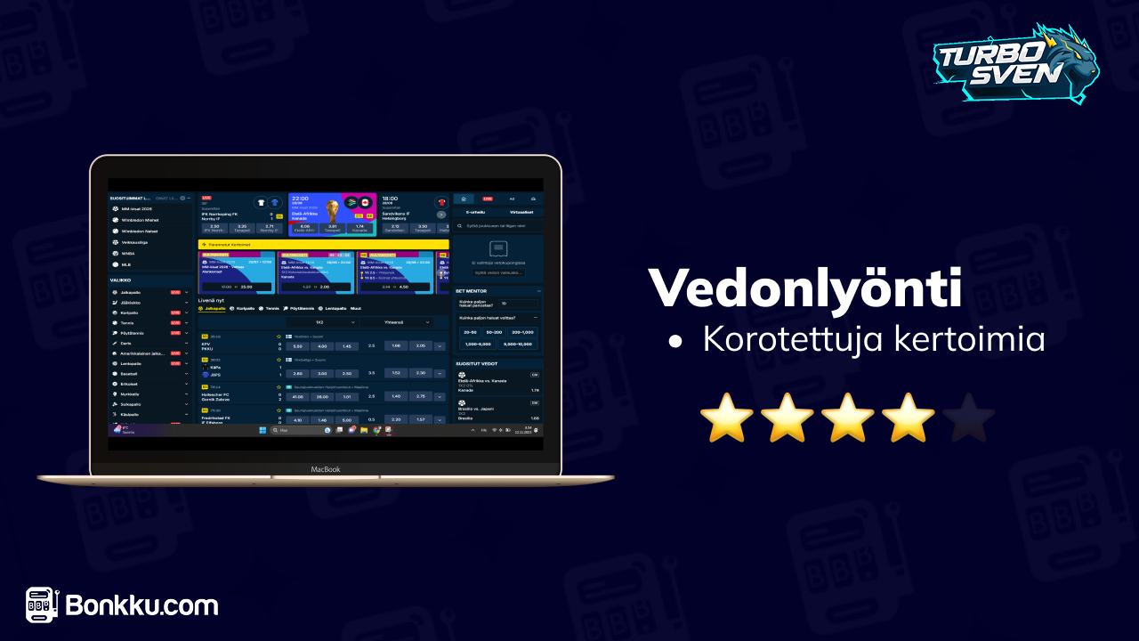 turbosven casino vedonlyönti