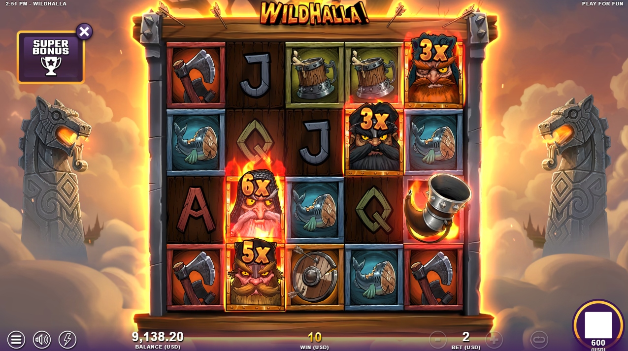 wildhalla bonus