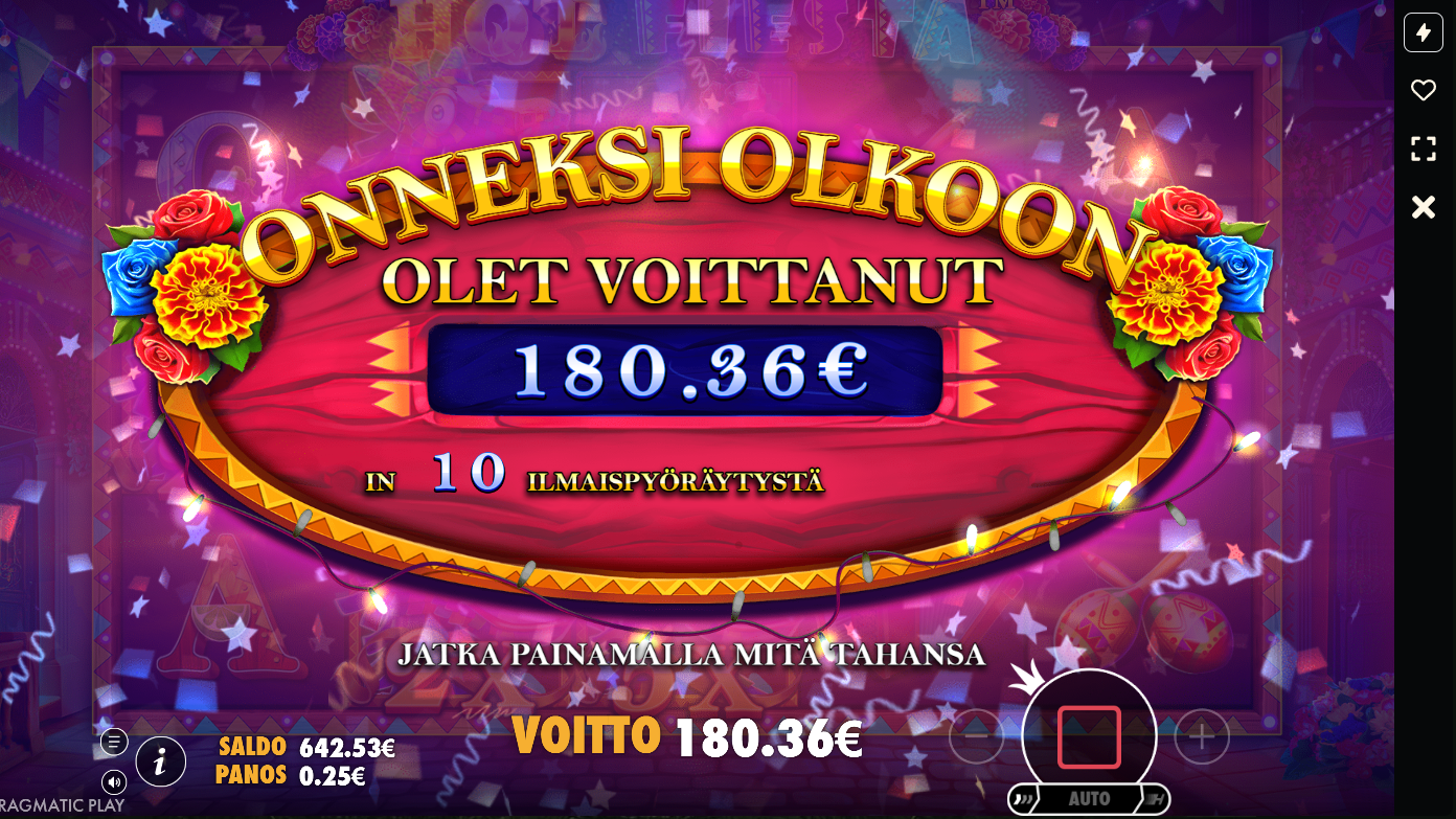Big wins screenshot