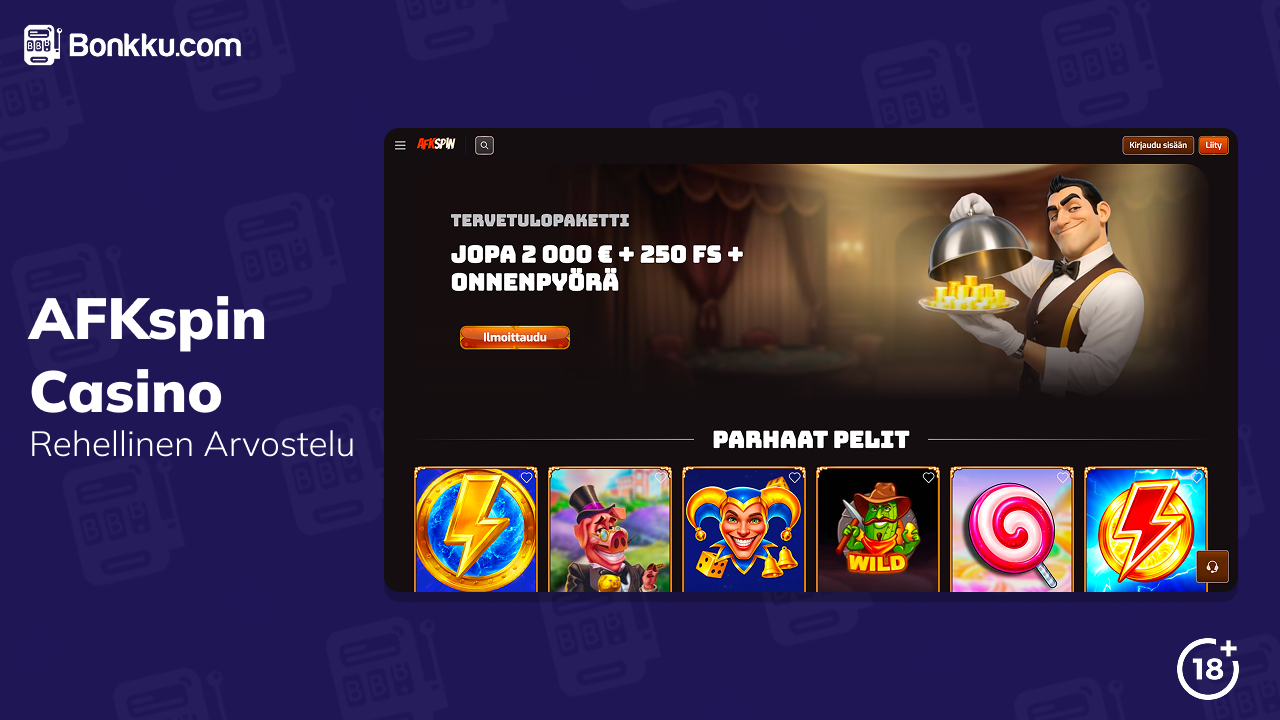 afkspin casino arvostelu