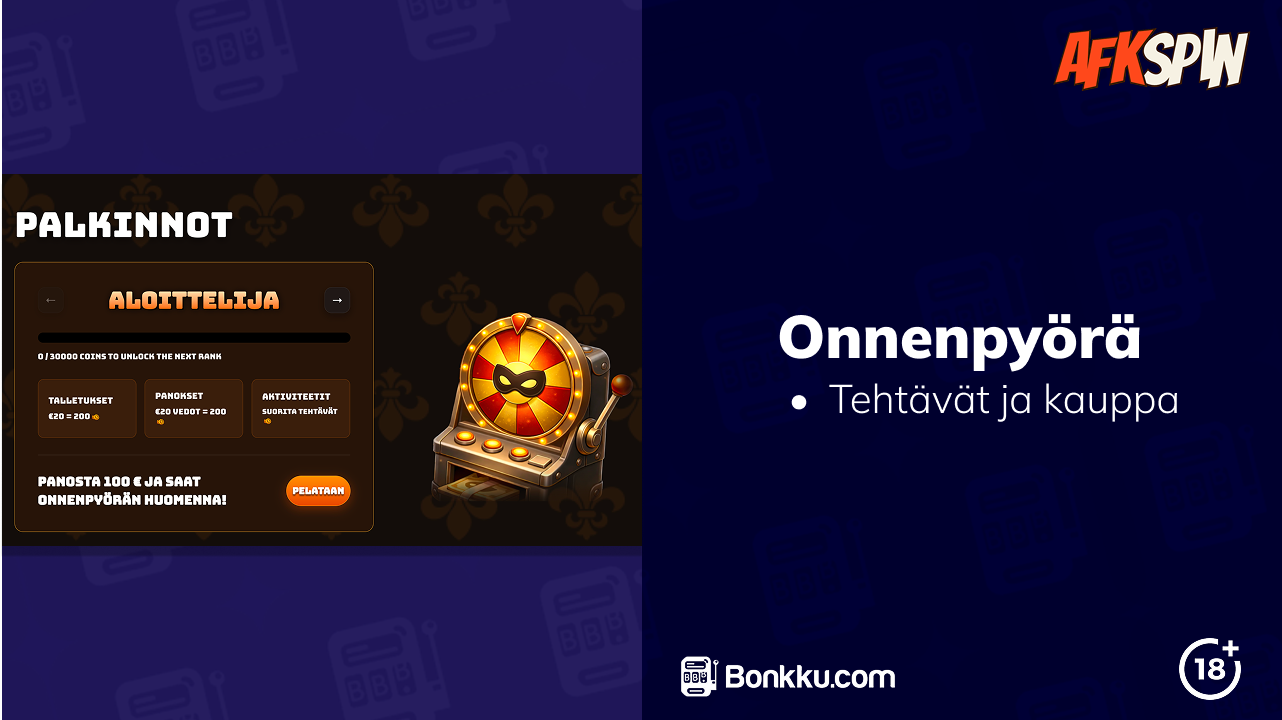 afkspin casino onnenpyörä