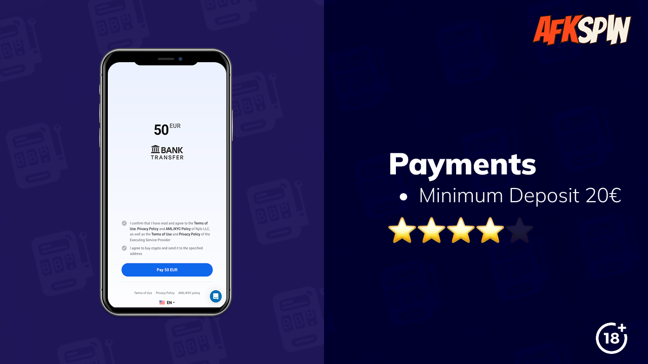 afkspin casino payments
